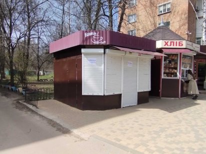 Здається в оренду  кіоск в районі Зоряного, 16 кв.м. Умань