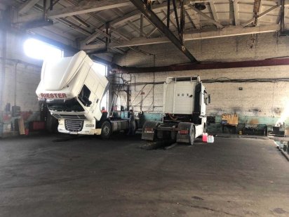 Аренда 1/2 бокса 500кв м, стоянка TIR ул Ярмарочноя Продажа