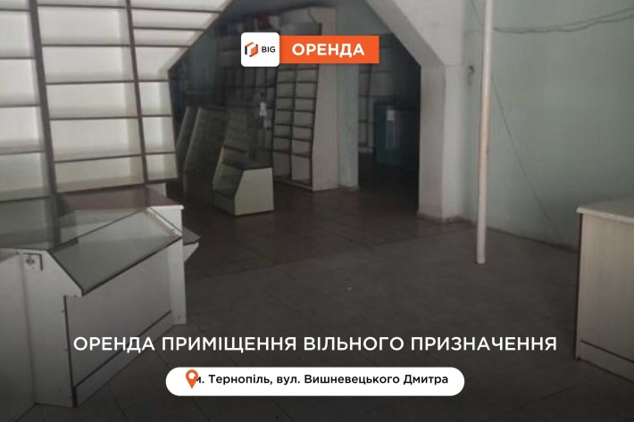 Приміщення 120 м2 з фасадним входом на бул. Вишневецького Дмитра - фото 1