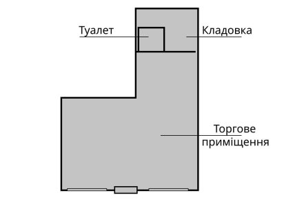 Оренда магазин Жемчужина (Л. Толстого 31) Комерційне приміщення Ужгород