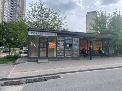 Здам в оренду МАФ (зупинковий комплекс) пр. Правди 19а Київ