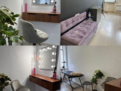 Аренда кабинета,рабочее место,аренда кушетки,визажное зеркало бровисту Дніпро