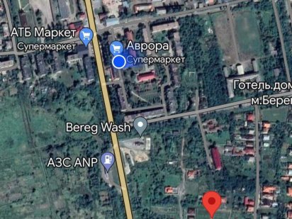 ЗЕМЕЛЬНА ДІЛЯНКА 7.18 соток під будинок у Берегові, новий масив, інфра