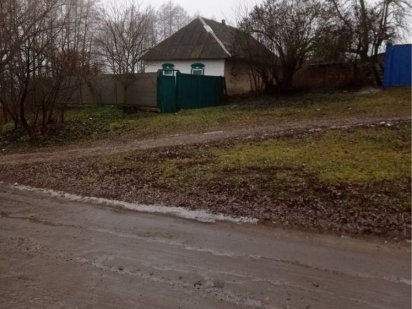 Земельна ділянка з будинком Бобровица