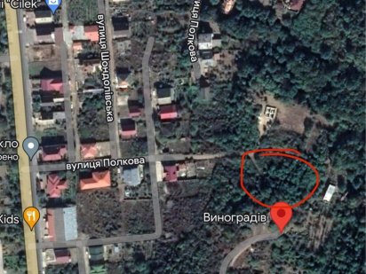 Продам земельну ділянку 20 соток виноградів Виноградов