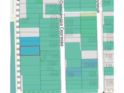 Дві земельні ділянки вул. Гагаріна 150,152 Виноградов