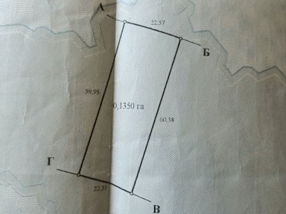 Земельна ділянка 0,1350га Васильків