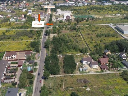 Боярка - Нове продаж кутової ділянки 17 соток під комерцію