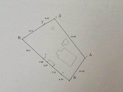 Ділянка з комунікаціями в центрі Високого.