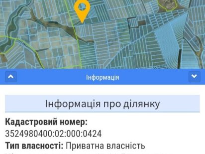 Продам земельный Пай 6га Жовті Води