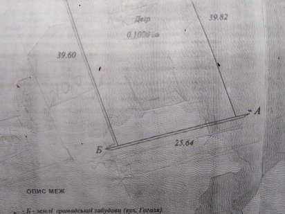 Земельна ділянка 0,10га Здолбунів