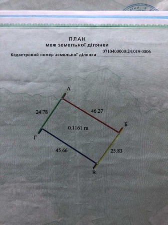 Дві ділянки під забудову м.Ковель, вул. Заньковецької 0,1161  0,1105га - фото 1