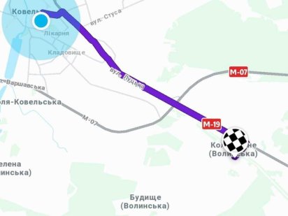 Земельна ділянка з фудаментом-укриттям Ковель