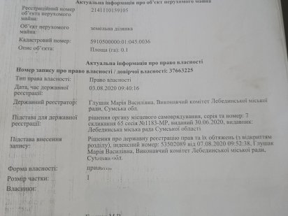 Земельна ділянка під забудову 10 сотих в районі вул.Гастелло 