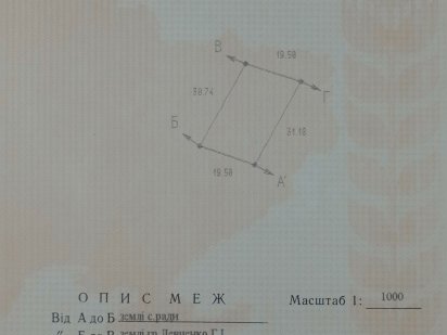 Земельна ділянка у межах міста Лубни Лубны