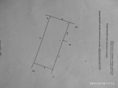 Земельна ділянка в престижному районі Малина Житомирської області Малин