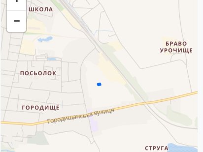 Земельна ділянка для будівництва Малин