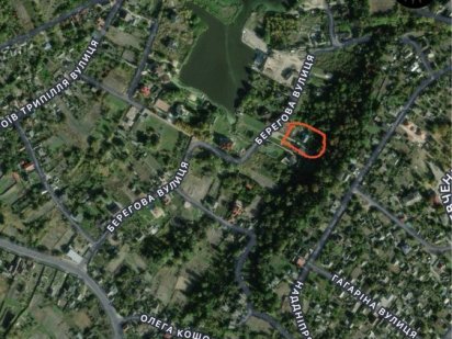 Ділянка в с.Трипілля 15 соток торг