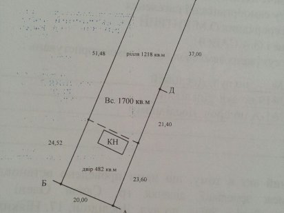 Продам участок, під жиле приміщення, або під дачу. Прилуки