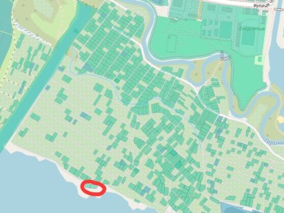 Земельна ділянка м. Нетішин біля озера