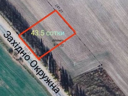 Ділянка на Західно Окружній,  ідеально під комерцію Хмельницкий