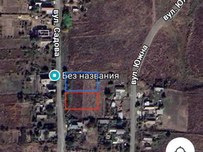 Земельна ділянка, участок під забудову Сичавка, Южне Южное