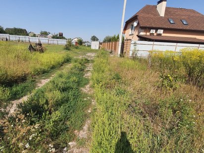 Продам участок 10 соток пр. Кооперативний, широкій фасад Бориспіль