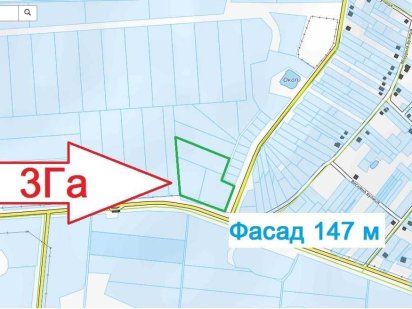 Бориспіль  Ділянка 3Га під промислово-складське-торгівля Бориспіль