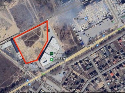 Продаж ТОП ділянки для будівництва складу з проектом. Буча, Епіцентр Буча