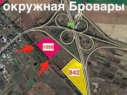 Продаж Фасадна ділянка промка 10 км від Києва, Броварська траса