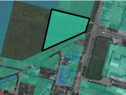 1га землі на фасаді біля МРЕО Белая Церковь