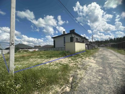 Ділянка 4 сотки під будинок в класному місці! Буча- біля гум.Інституту