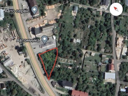 Комерційна ділянка Набережна Івано-Франківськ