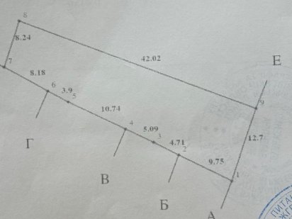 Продаж ділянки 4,5 сотки на вулиці Ломоносова з соснами