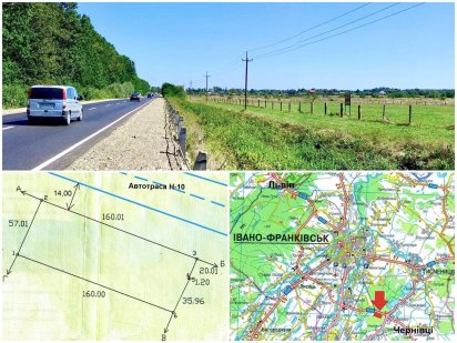 Продаж великої комерційної ділянки, обʼїзна Івано-Франківська Івано-Франківськ