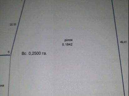 Продам земельный участок под застройку в Садках Кременчук