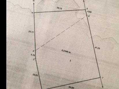 Терміново продам частку землі під будівництво  будинку в с.Н.Знам'янка Кременчук