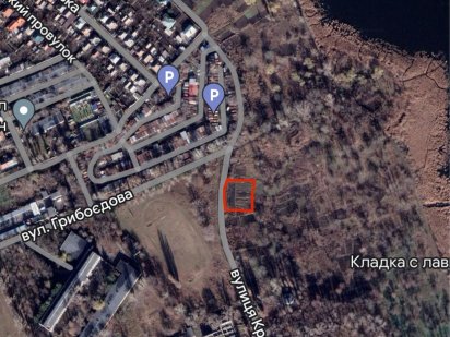 Земельний участок в районі 129 квартолу під жилу застройку Кривий Ріг