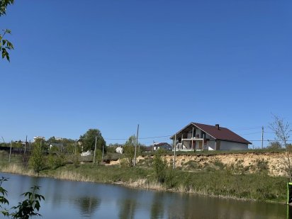 7,5 соток, з видом на озеро під будівництво Ирпень
