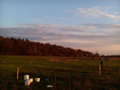 ділянку земельну біля лісу, річки Ирпень