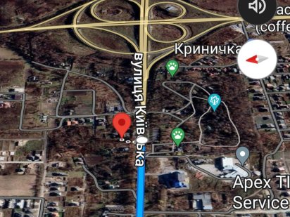 Фасадна земельна ділянка по вул.Київській. Рівне