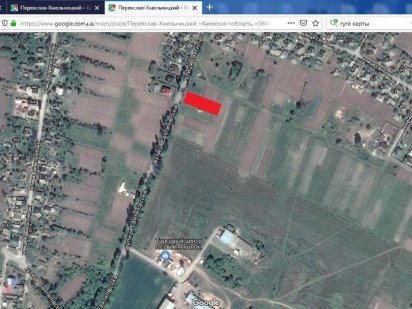 МІСЦЕ під ГАРАЖ ,ДІЛЯНКА під ЗАБУДОВУ, фасад 10+2сотки. Переяслав-Хмельницький