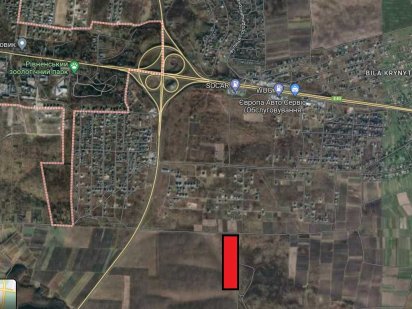 Продам земельну ділянку Рівне (Масив Київський) 3,78 га Рівне