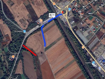 Земельна ділянка навпроти заїзду на Добробут зі сторони кільця Магали Чернівці