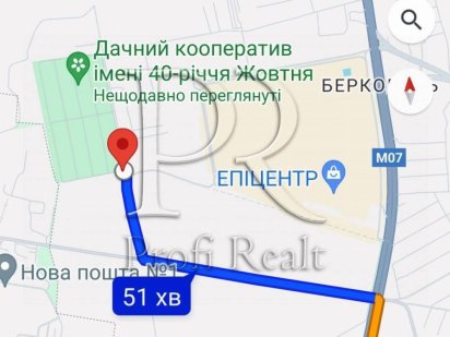 Продаж ділянки м. Київ вулиця Садова 5