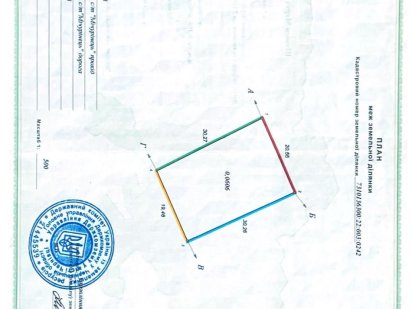 ПРОДАМ перспективну земельну дачну ділянку в Чернівцях, р-н Цецино Чернівці