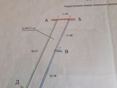 Продам земельну ділянку Черновцы