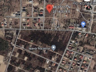 Продаж земельної ділянки по вул.Я. Мудрого Ужгород