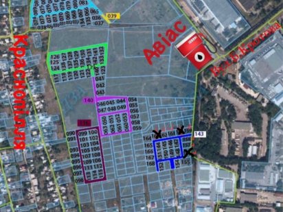 Земельный участок 12 квартал, район Терра Дніпро