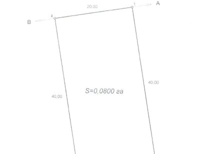 Продаж кутової ділянки 20*40 Ужгород Ужгород